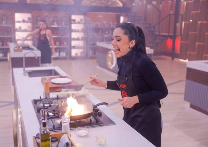 ¿Incendio en las cocinas de MasterChef? Nené y Guery hicieron arder sus hornallas 