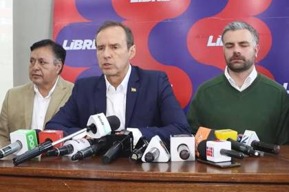 Tuto Quiroga confirma que Libre participará en las subnacionales en alianza con otras agrupaciones