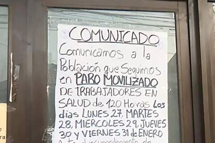 Inicia la segunda semana consecutiva de paro en centros de salud y hospitales de Santa Cruz 