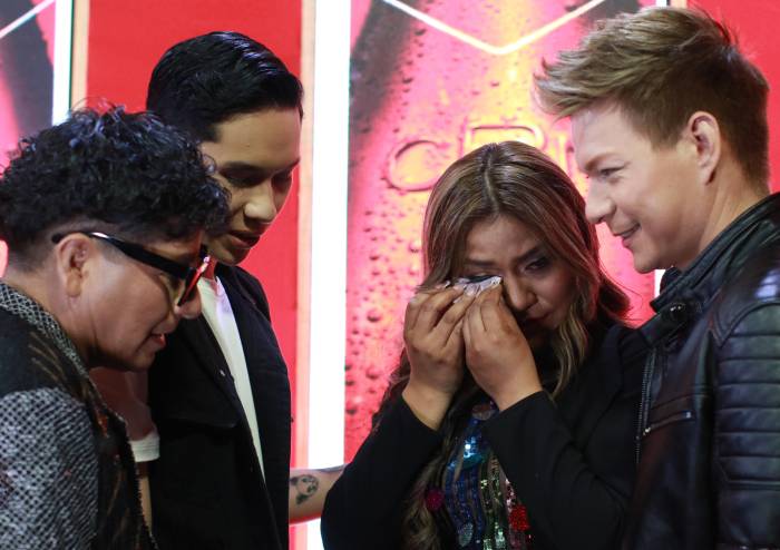 Semana difícil para Karina la Princesita, dos momentos que la llevaron hasta las lágrimas