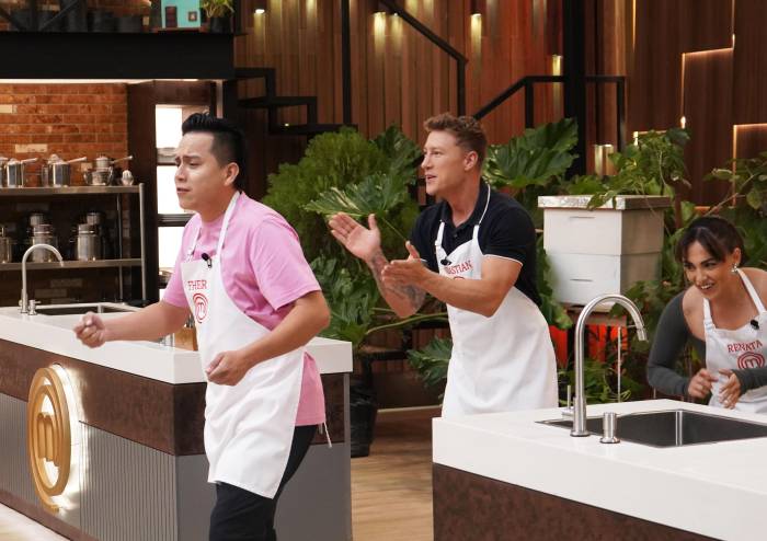 El ingreso de los cocineros al ritmo de la morenada  