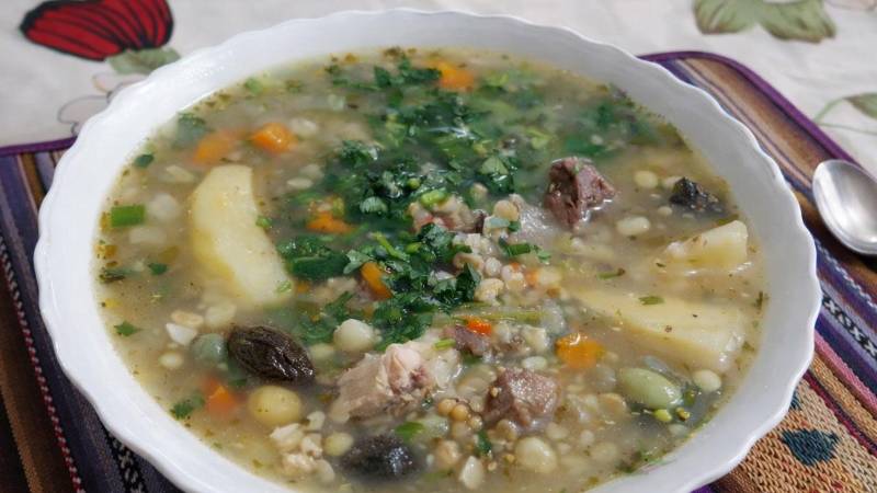Sopa de chairo 