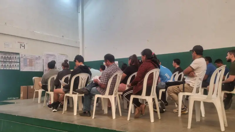 Capacitación en un megacentro de la capital cruceña 