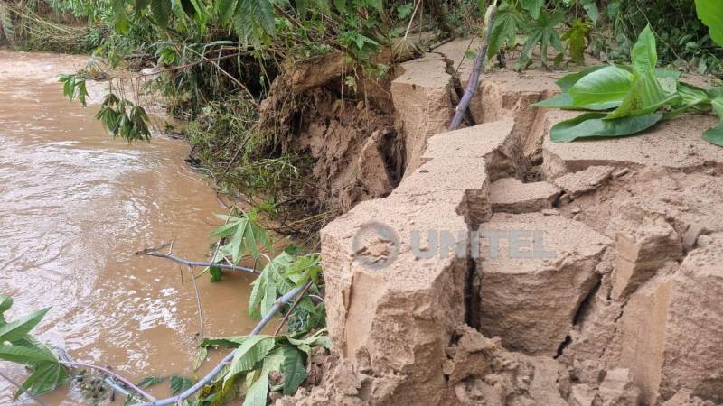 El río se desbordó el fin de semana