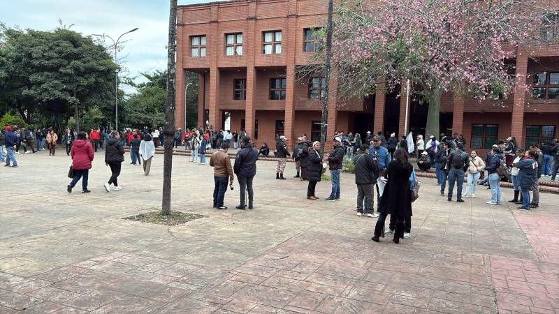 Concentración en la ciduad de Santa Cruz