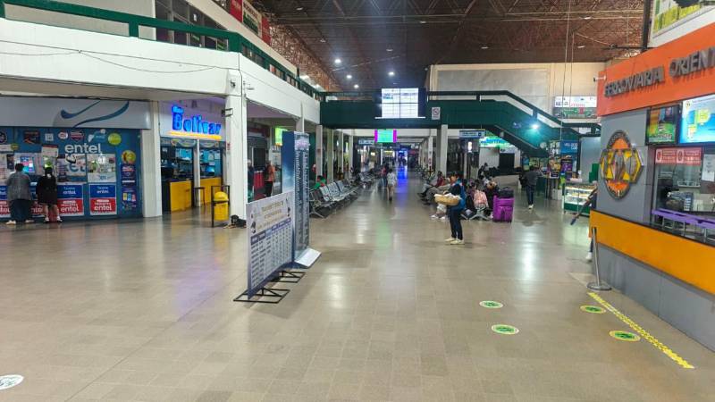 Terminal en Santa Cruz 