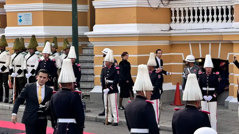 Hay movimiento de protocolo y se seguridad de las Fuerzas Armadas