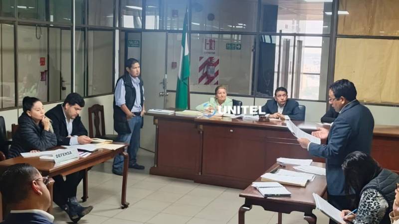La audiencia de apelación es en el Palacio de Justicia