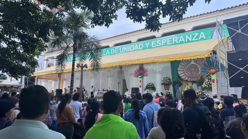 Este lunes se tiene programadas diferentes horarios para misas