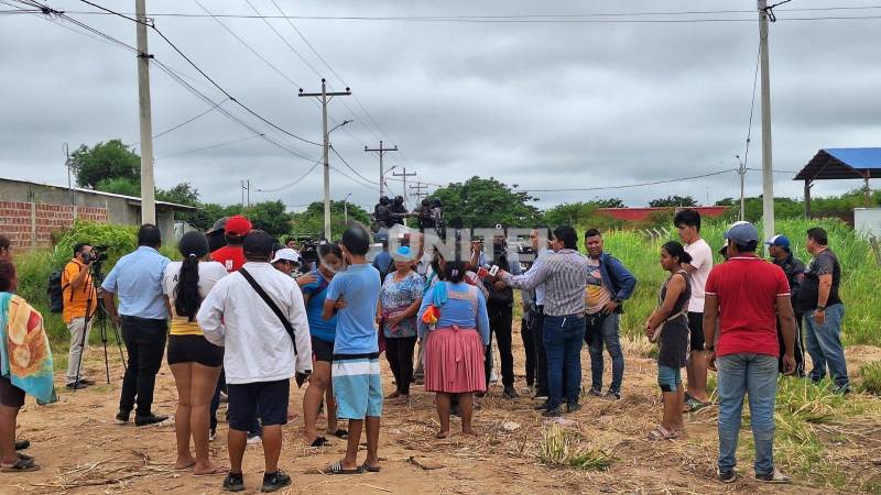 Hay personas que se resistieron a abandonar el lugar