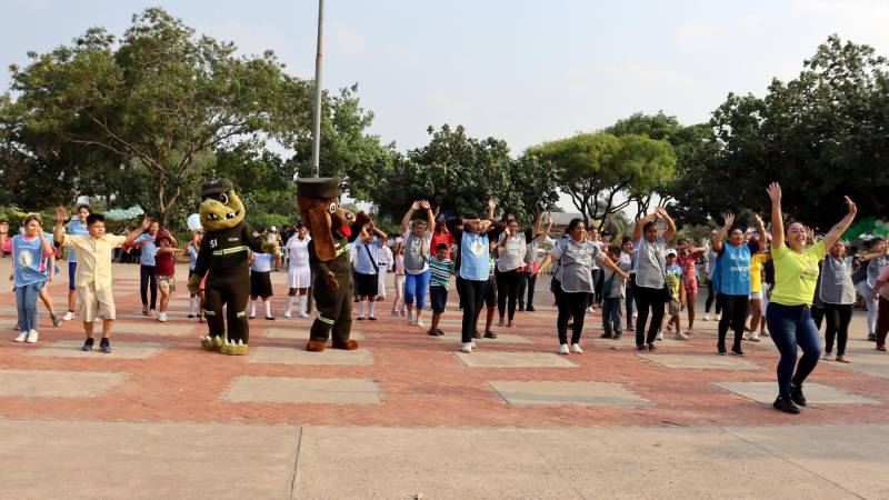 La comunidad participó activamente de la feria