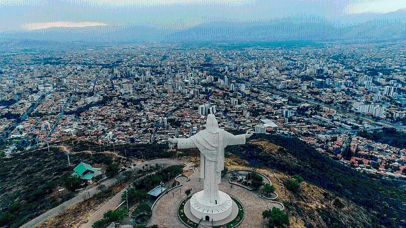 Cristo de la Concordia en Cochabamba
