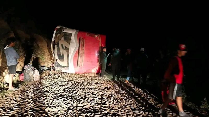 Accidente de tránsito en ruta a Sucre. 