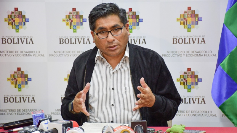 Huanca también manifestó que se apunta a tener una biotecnología propia en Bolivia
