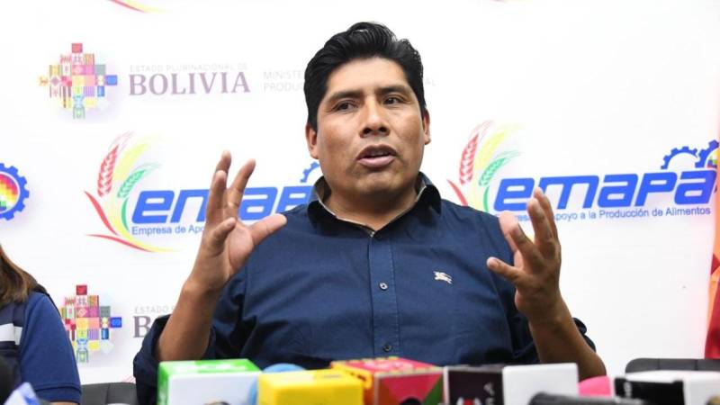 Franklin Flores es el máximo ejecutivo de Emapa