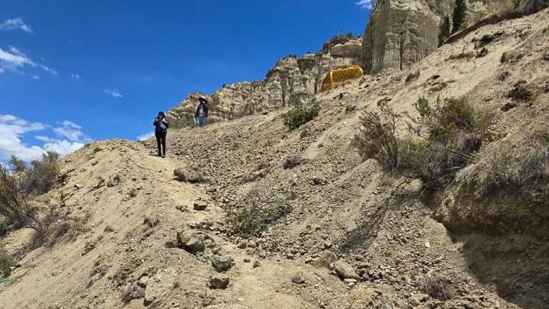 Los movimientos ilegales de tierra en Achumani. 