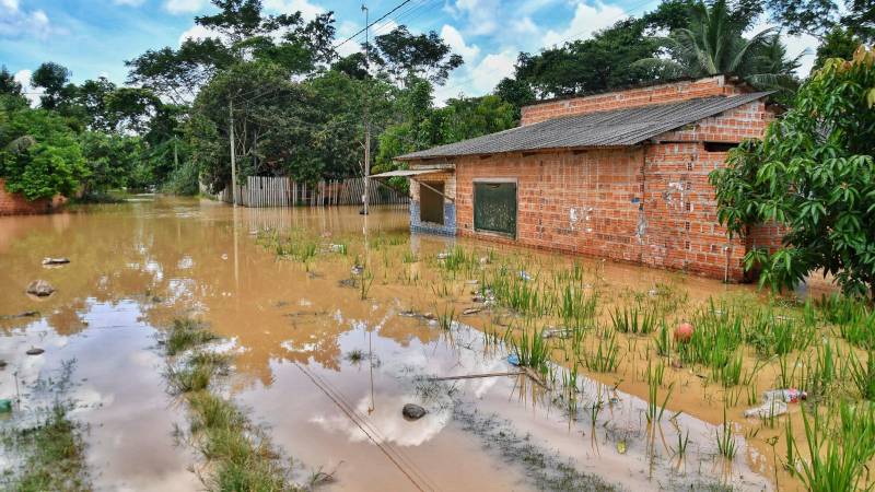 Inundación en Cobija.