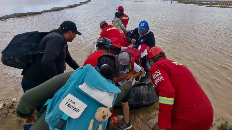 Familias evacuadas 