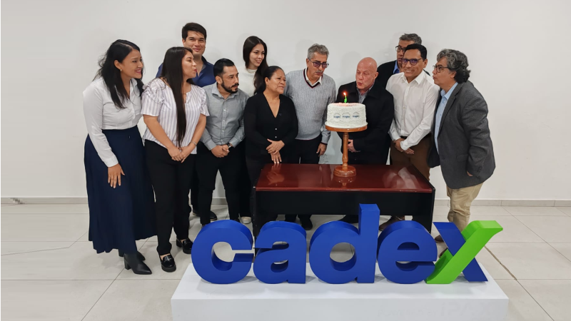 Cadex hizo el anuncio en la celebración de su 38 aniversario