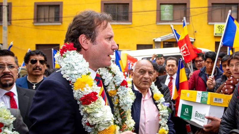 Ingvar Ellefsen anunció su candidatura en días pasados con Somos La Paz, la cual también apunta a ir a las municipales