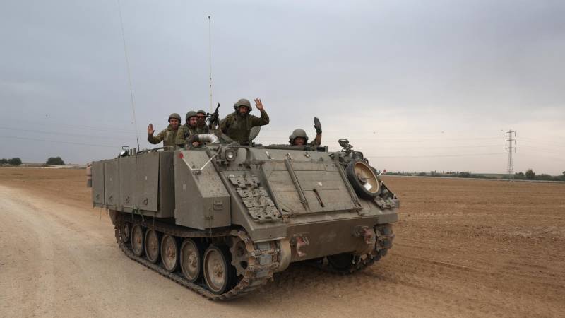 Tropas israelíes en Gaza