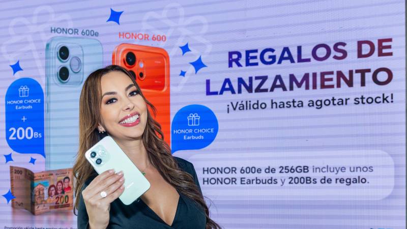 La nueva HONOR 600 Series llega a Bolivia