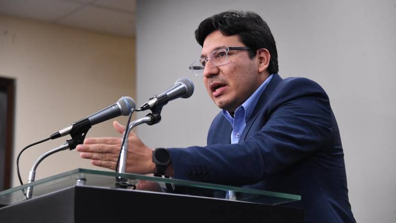 Franklin Molina es el actual ministro de Hidrocarburos de Bolivia