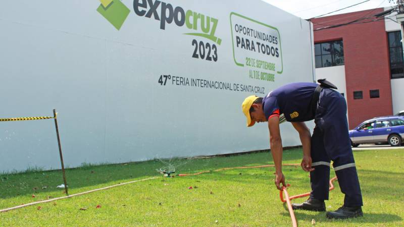 El predio se pone a tono para la apertura de puertas al público, el próximo 22 de septiembre