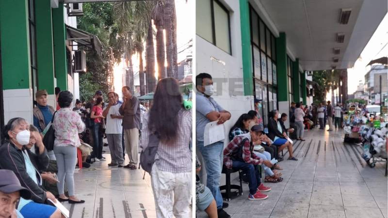 En el hospital San Juan de Dios se registran largas filas por atención