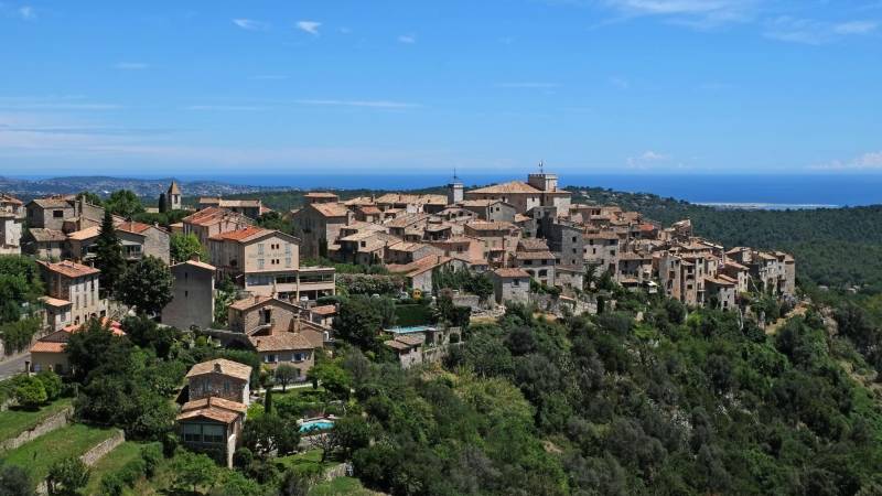 Vista del sur de Tourette