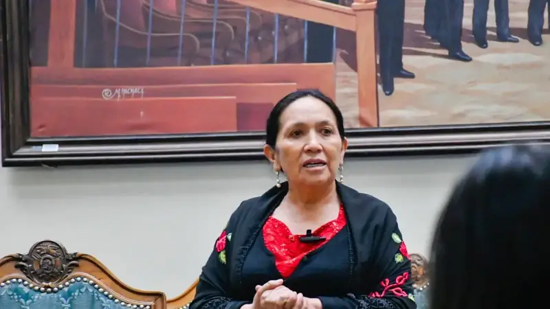 ”Está quebrada la Bancada Libre por las chicanerías del oficialismo”, sostuvo Tomasa Yarhui.