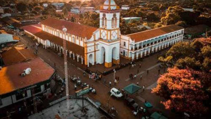 El santuario de la Virgen de Cotoca