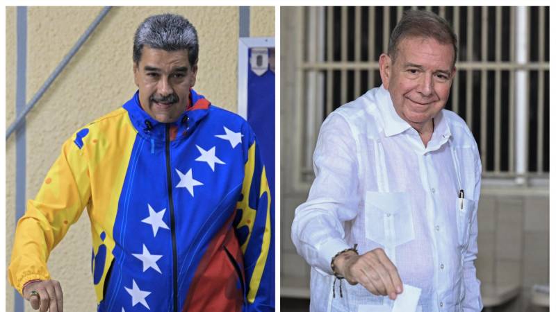 Maduro y González Urrutia ya sufragaron este domingo