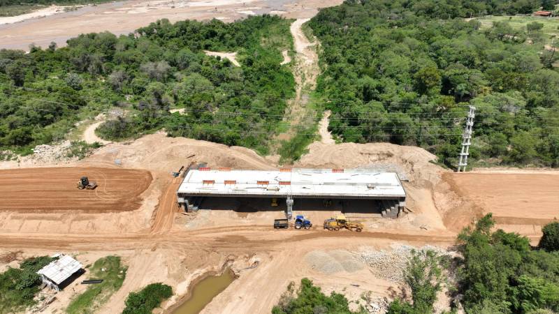 Una de las infraestructuras que ya construyó sobre la zona