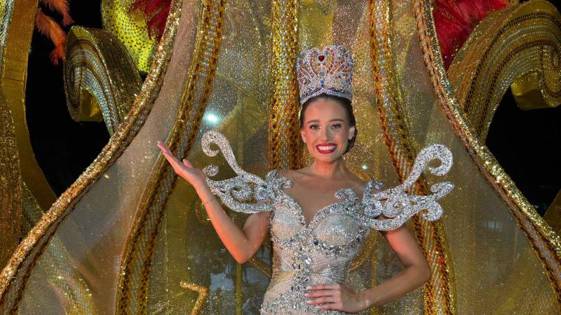 Camila I en el Corso cruceño