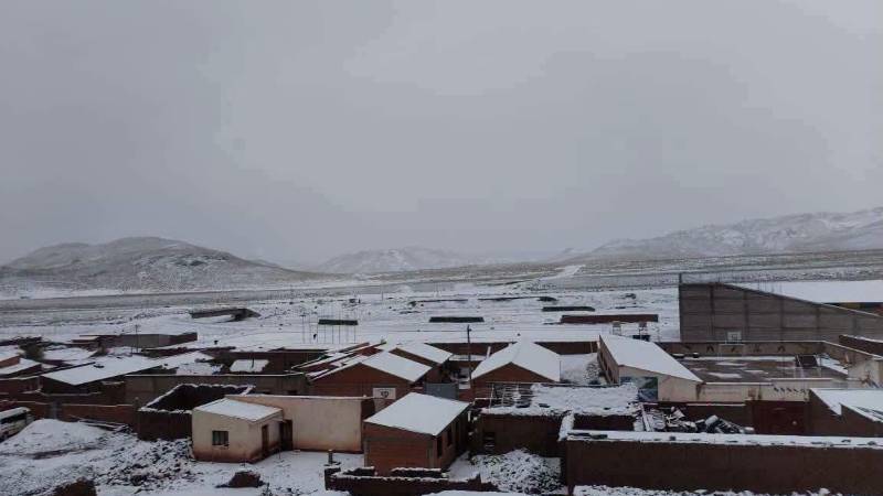 Nevadas en Potosí 
