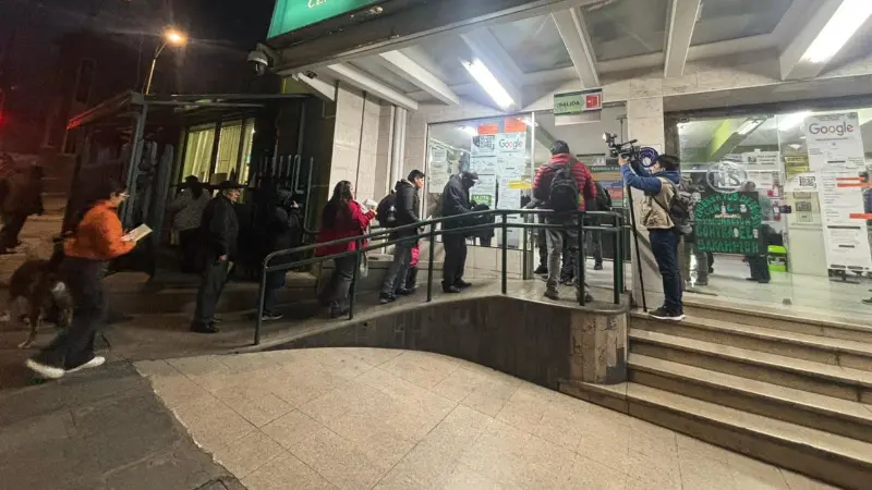 En La Paz, el paro se cumple desde las 00:00 de este miércoles