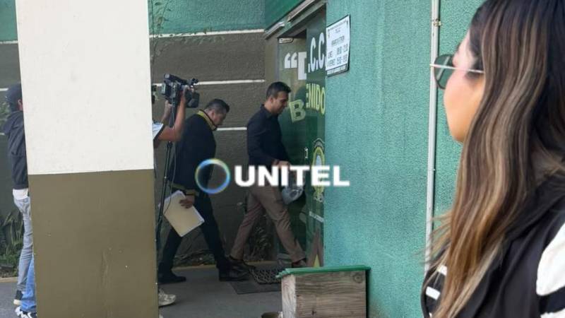 Jhonny Fernández llega a la Delcc a declarar