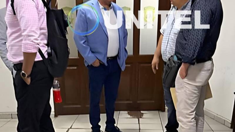 Jhonny Fernández dentro de la Delcc