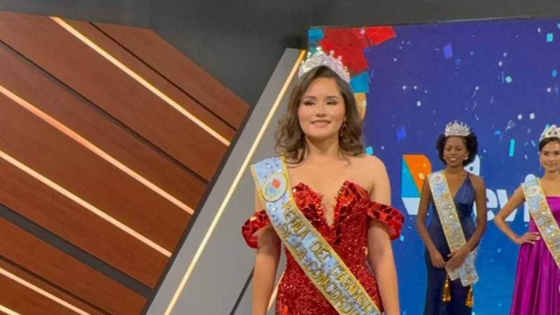 Kelly Camacho, Virreina del Carnaval de la Concordia 2026.