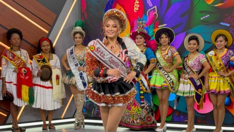 Candidatas en La Revista Cochabamba. 