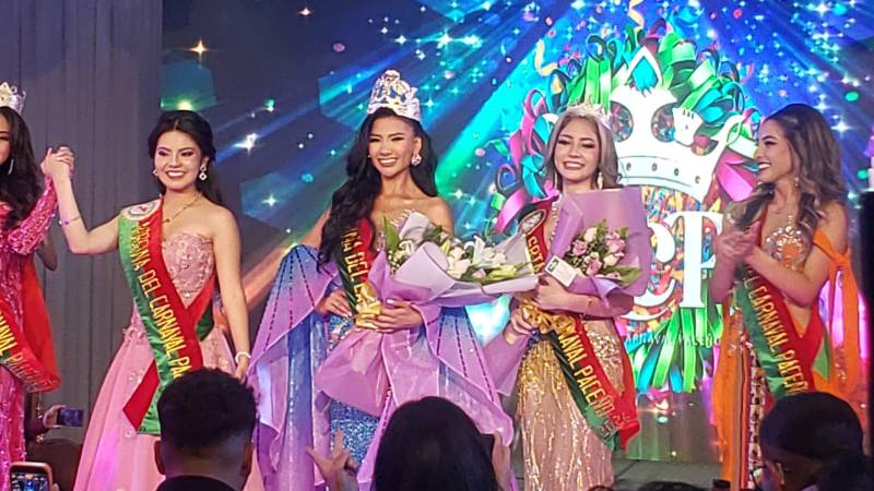 Camila Gonzales fue elegida como reina del Carnaval Paceño 2026.