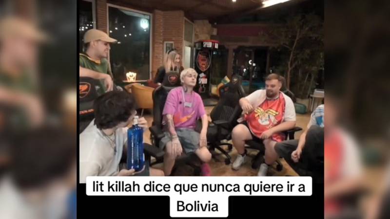 El cantante Lit Killah generó polémica al referirse a Bolivia 