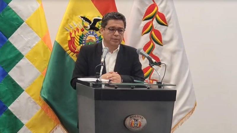 “Estamos quitando impuestos a lo que Bolivia necesita para producir”, dijo el vocero