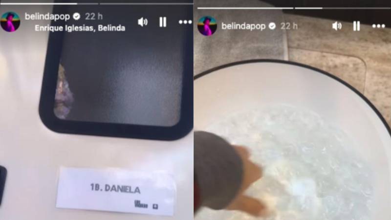 Belinda regresó a trabajar nuevamente, así lo anunció en Instagram