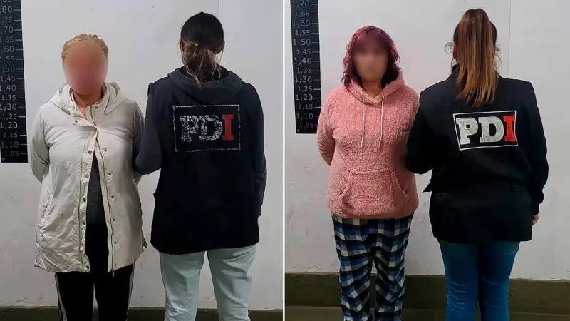 Enfermeras detenidas en Rosario, Argentina. 