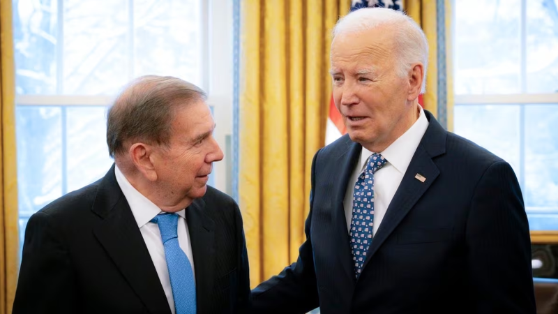 González Urrutia y Biden se reunieron en días pasados