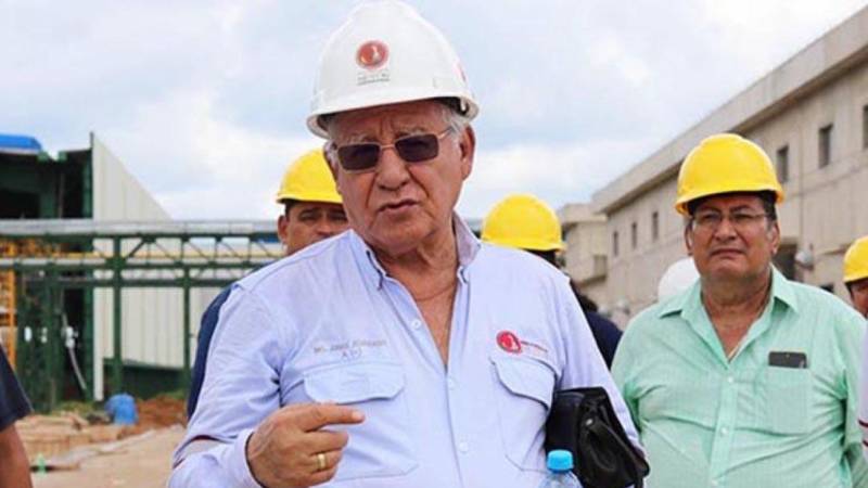 El presidente de la Empresa Siderúrgica del Mutún (ESM), Jorge Alvarado, reportó que se concluyó la parte constructiva del complejo