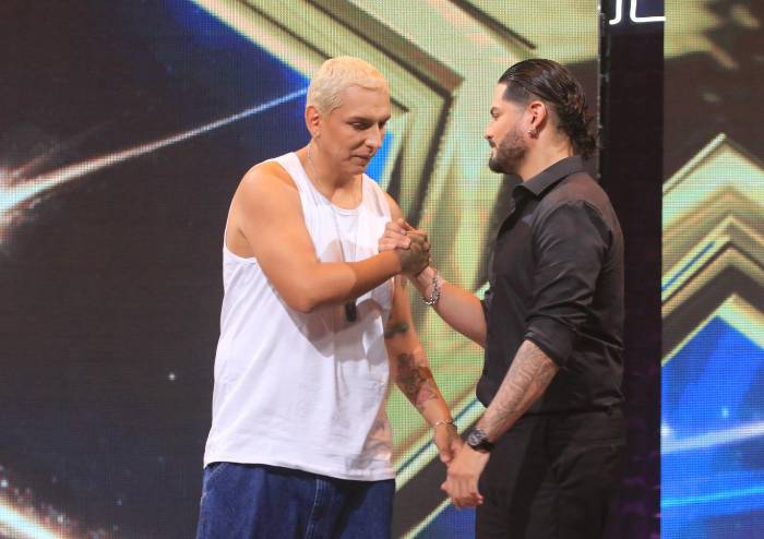 Eminem no logró convencer al jurado y pasó al jueves de eliminación 