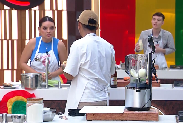 El estrés de La Sabrosa con sus compañeros al preparar sus platillos 